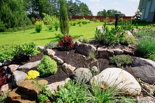 Создание альпийской горки своими руками Создание альпийской горки своими руками