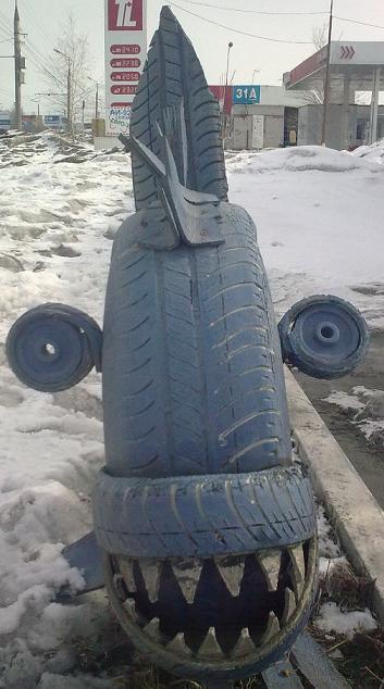 Что можно сделать из старых покрышек Что можно сделать из старых покрышек