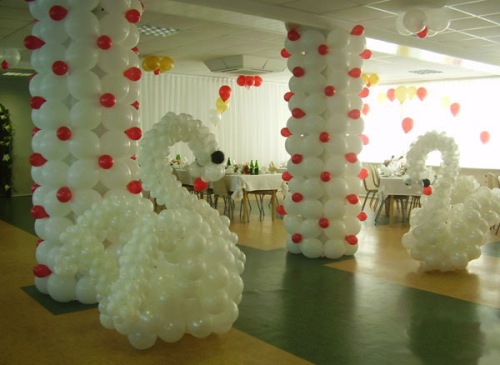 Оформление воздушными шарами своими руками Оформление воздушными шарами своими руками