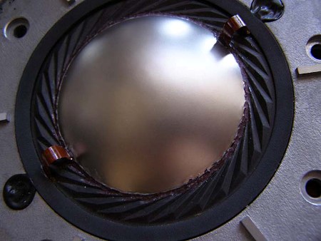 Как заменить (восстановить) купольный диффузор на динамике Как заменить (восстановить) купольный диффузор на динамике