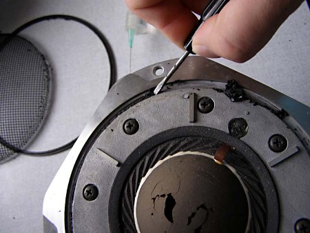 Как заменить (восстановить) купольный диффузор на динамике Как заменить (восстановить) купольный диффузор на динамике