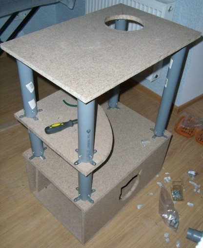 Дом для кошки своими руками Дом для кошки своими руками