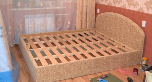 Двуспальная кровать своими руками Двуспальная кровать своими руками