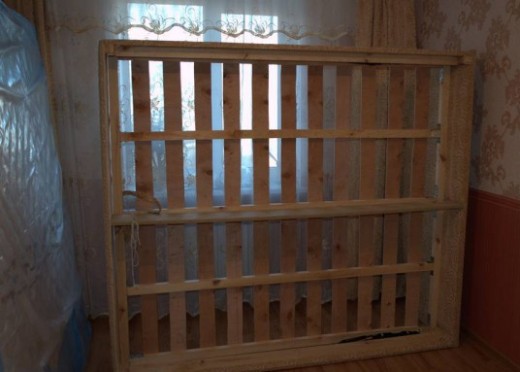 Двуспальная кровать своими руками Двуспальная кровать своими руками