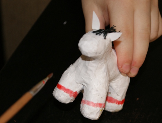 Игрушка в технике «Папье-маше» своими руками