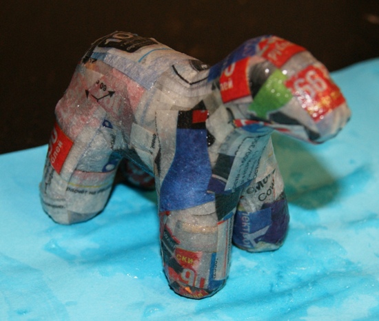 Игрушка в технике «Папье-маше» своими руками