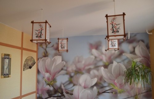 Светильник в японском стиле своими руками Светильник в японском стиле своими руками