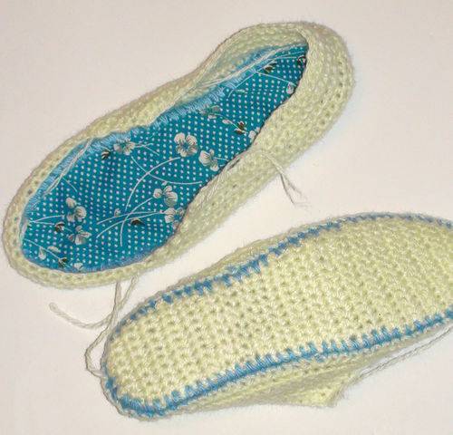 Тапочки своими руками Тапочки своими руками