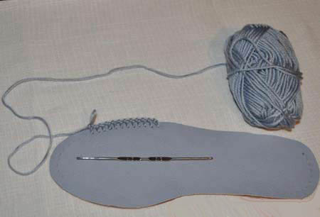 Тапочки своими руками Тапочки своими руками