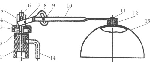 Рисунок Устройство вертикального поплавкового клапана бачка унитаза Рисунок Устройство вертикального поплавкового клапана бачка унитаза