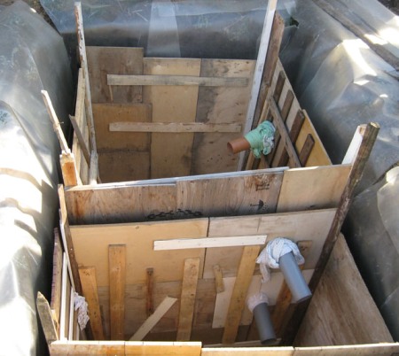 Строительство септика из бетона своими руками Строительство септика из бетона своими руками