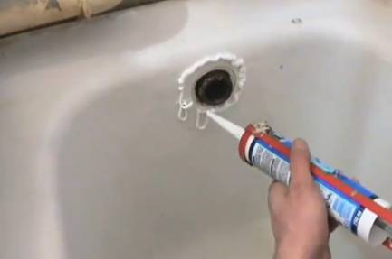 Установка акриловой вставки (вкладыша) в ванну Установка акриловой вставки (вкладыша) в ванну