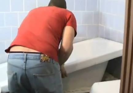 Установка акриловой вставки (вкладыша) в ванну Установка акриловой вставки (вкладыша) в ванну