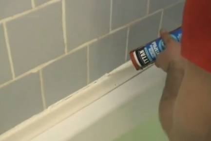 Установка акриловой вставки (вкладыша) в ванну Установка акриловой вставки (вкладыша) в ванну