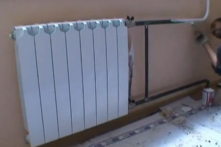 Замена батареи отопления в квартире Замена батареи отопления в квартире