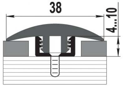 Как соединить пол с разным покрытием или порог между плиткой и линолеумом (ламинатом) Как соединить пол с разным покрытием или порог между плиткой и линолеумом (ламинатом)