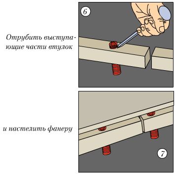 Регулируемые лаги или полы на регулируемых лагах Регулируемые лаги или полы на регулируемых лагах