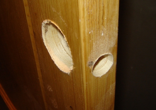 Установка (врезка) дверных ручек (кноб) своими руками Установка (врезка) дверных ручек (кноб) своими руками