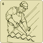 Покрытие крыши ондулином Покрытие крыши ондулином