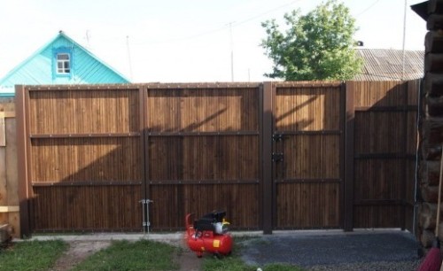 Ворота своими руками (монтаж, установка) Ворота своими руками (монтаж, установка)